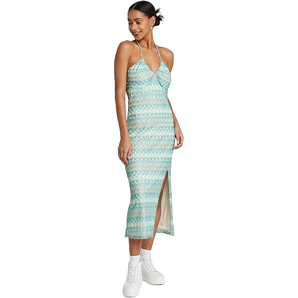 Wild Fable Women's Crochet Slip Dress - (Aqua Blue, XLarge) at