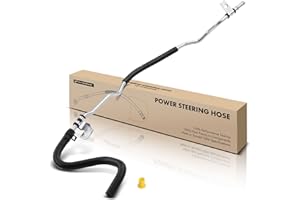 A-Premium Power Steering Return Hose Line Assembly Compatible with Toyota Highlander 2001 2002 2003 2004 2005 2006 2007, 2.4L 3.0L 3.3L, Intermediate Pipe