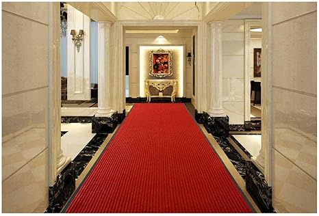 Amazon 古典的な長方形絨毯 特大カーペットランナーラグ滑り止めマット超ロングヘビーデューティ廊下ホール狭いラグカスタムの長さ 販売 し 廉価パーメーター レッド 1メートル 10メートル 3 3フィート 33フィートの長さ 多色選 洗える 絨毯 じゅうたん 滑り