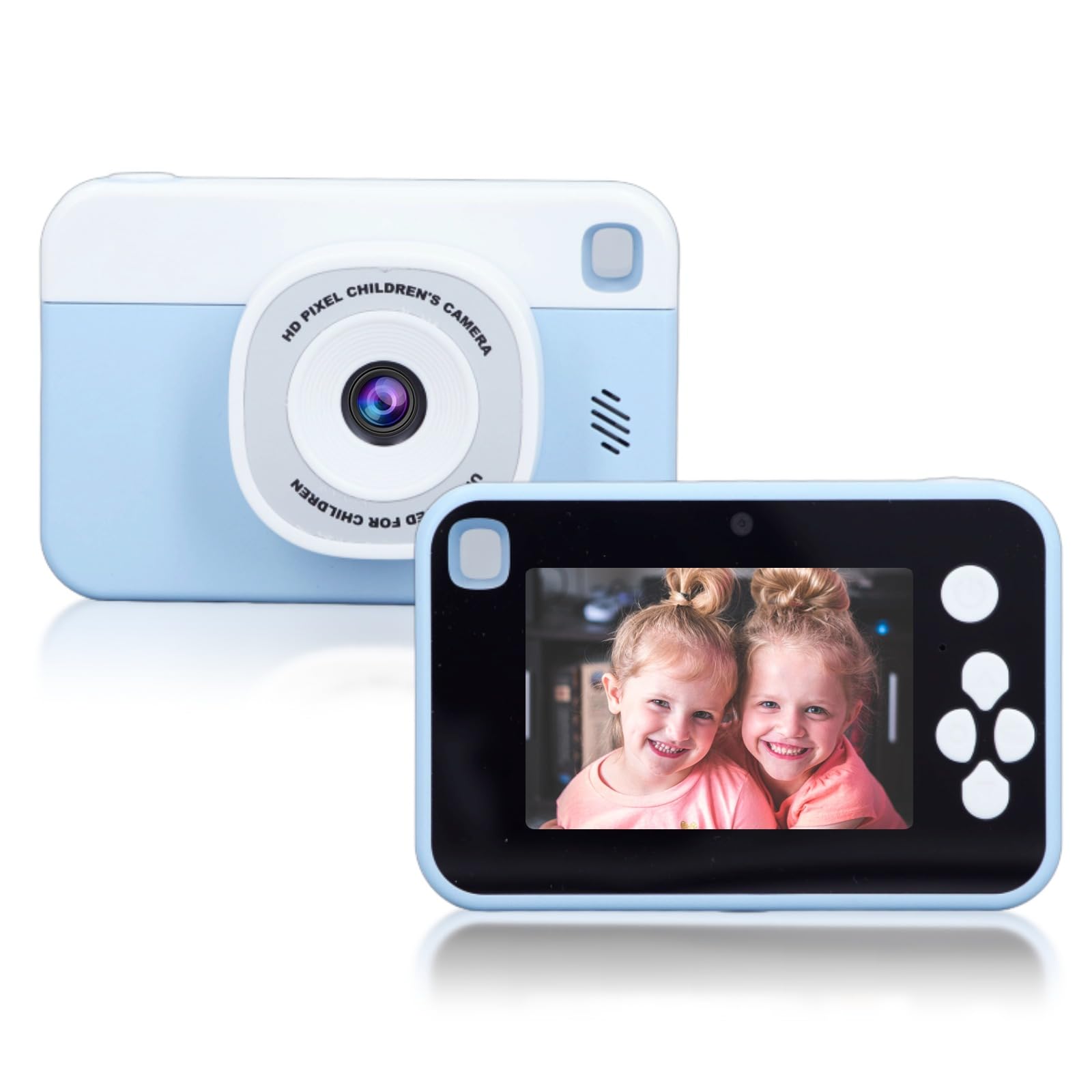 1080P Digital Camera, 48MP 4X Digital Zoom Compact Camera, Portable Cute Camera for Teens Students Boys Girls, 2.4 Inch IPS Screen, Autofocus, Flashlight, Automatic Beauty