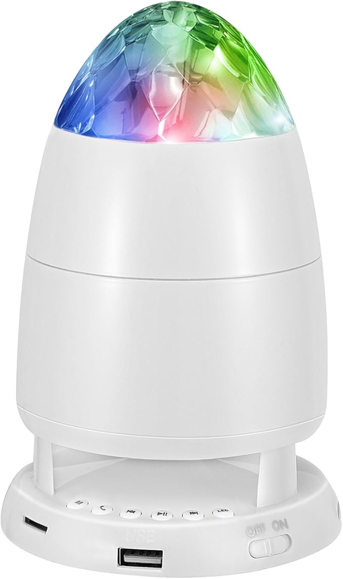 smartech wireless led disco ball speaker