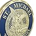 ST. Michael The Archangel Police Challenge Coin in Bronze Style