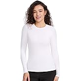 COZYFIT Scrub Undershirts Long Sleeve Women - Underscrub Comfort Tee