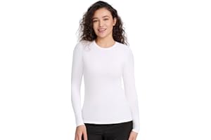 COZYFIT Scrub Undershirts Long Sleeve Women - Underscrub Comfort Tee
