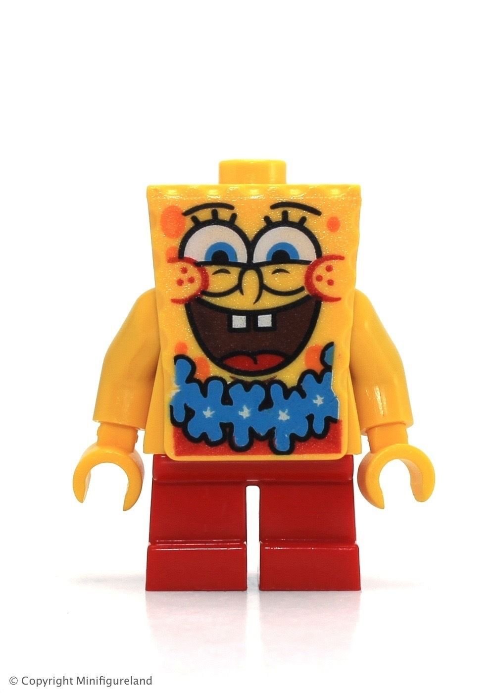 LEGO Spongebob SquarePants Figure - SpongeBob (Blue Lei) Set 3818