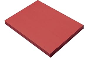 Prang (Formerly SunWorks) Construction Paper, Red, 9" x 12", 100 Sheets