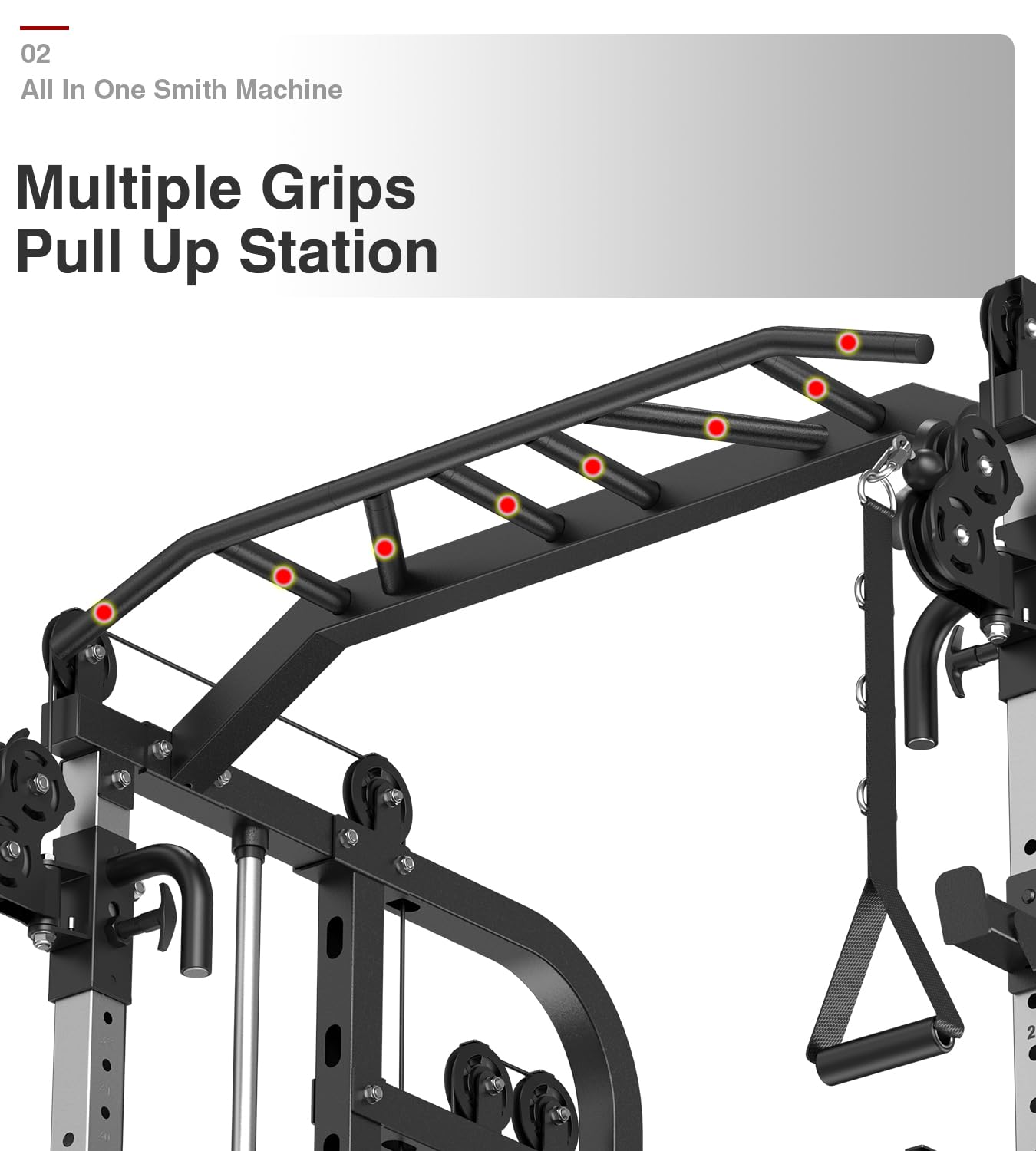 Mua DONOW Smith Machine with 352lbs Weight Stacks Home Gym Sytem Power ...