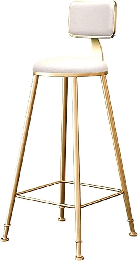 Amazon メタルバーススツールスツール65 Cm女性レザーシート キッチン パブバッキング付きハイチェアスリーブ シートの高さ75 Cm 29 5インチ カウンターチェア オンライン通販