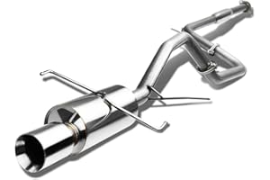 DNA MOTORING CBE-NM00-NRT Stainless Steel Cat Back Exhaust System [Compatible with 00-03 Nissan Maxima]