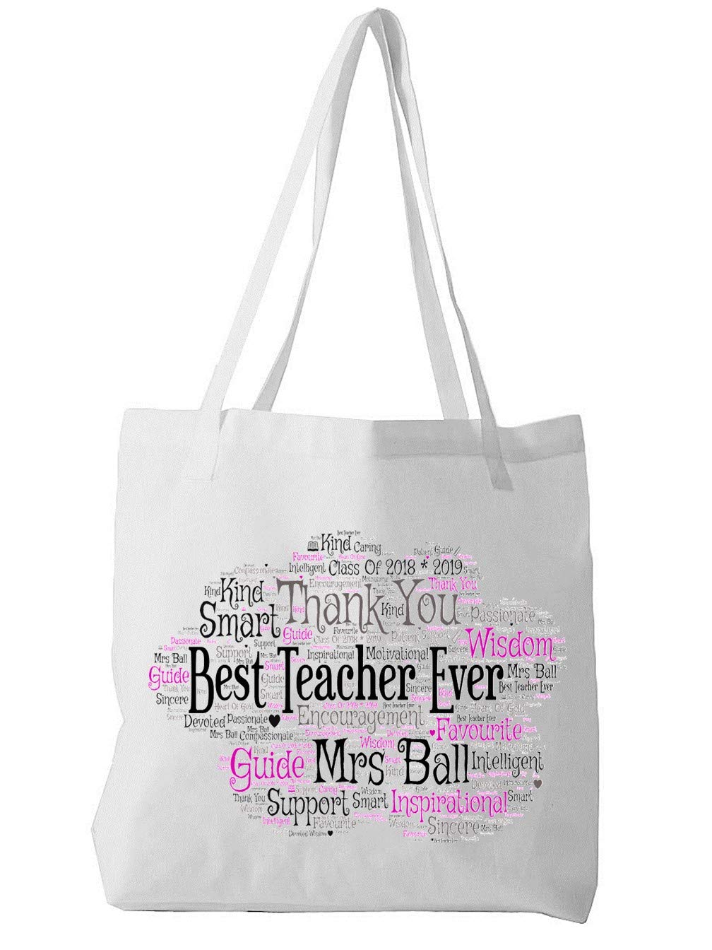 personalised mrs beach bag