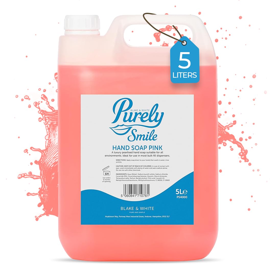 Blake & White Purely Smile Hand Soap Pink | 5 Litre | PS4000