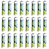 PowerDriver 350mAh AAA Rechargeable NiCD Ni-CD Batteries for toys flashlights Pre-charged (24)