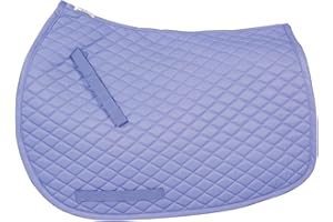 TuffRider Basic All Purpose Horse Riding Saddle Pad | Wither Relief Brushed Underside for Training and Competition