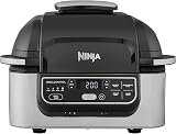 Ninja Foodi Health Grill & Air Fryer 5.7L Cyclonic Air Tech AG301UK