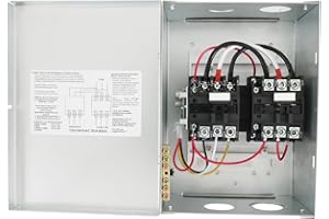 Nirakoka RV Automatic Transfer Switch, Rated 240VAC 50A 70A Neutral - Applied to RV, Speedboats, 120/240 Volt Power Sources