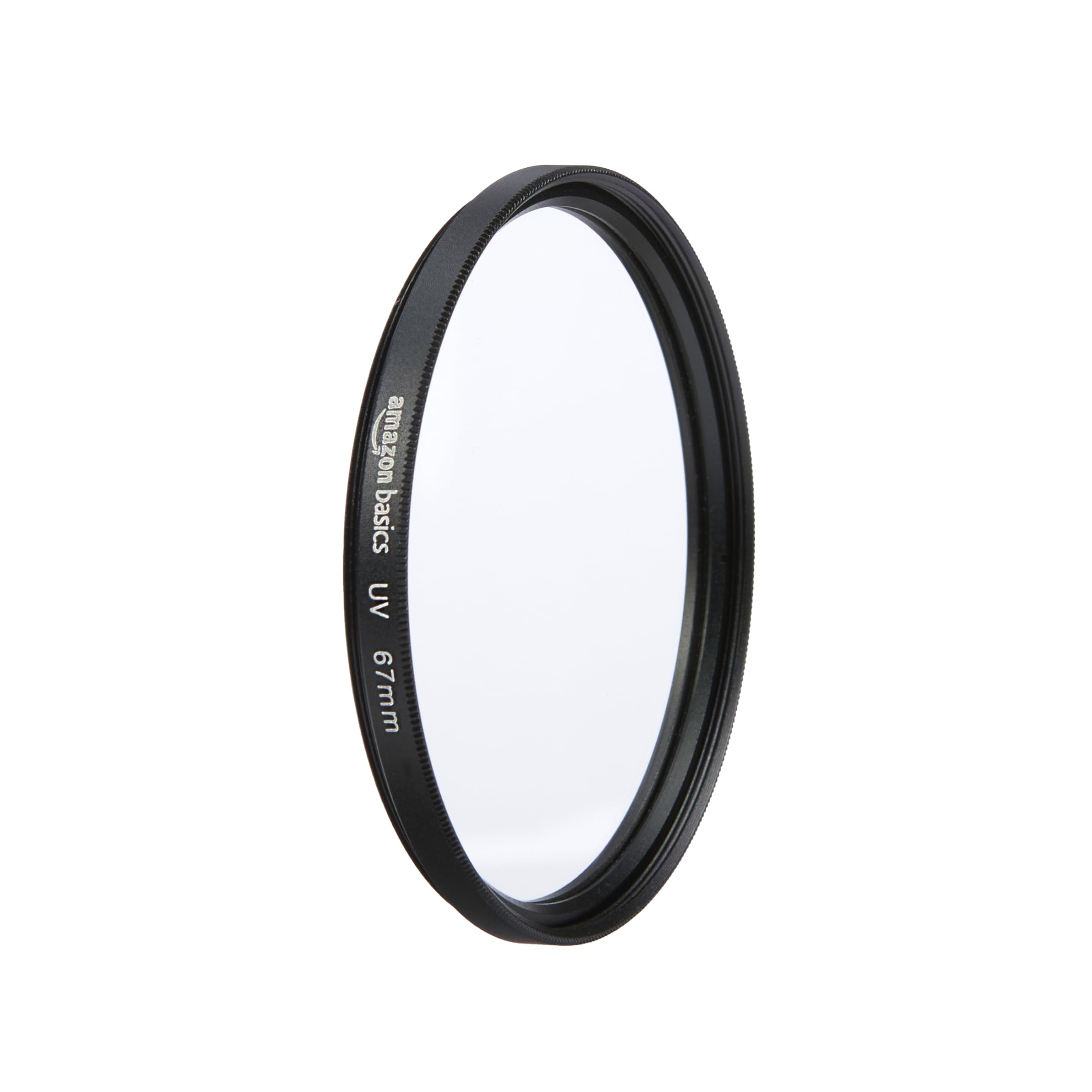 Amazon Basics 67 mm Circular UV Protection Filter for Clearer Pictures, Protects from Dust, Dirt and Scratches
