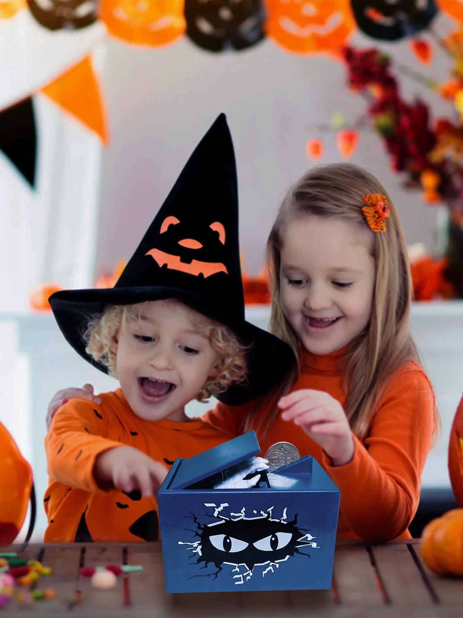 Cevly Stealing Coin Box,Coin Bank for Kids,Electronic Ghost Hand Piggy Bank,Monster Bank Toy,Birthday Halloween for Boys Girls Kids