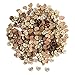 CEWOR 300pcs Rustic Wooden Pattern Love Hearts Shaped Wood Slices Crafts for Wedding Table Scatter Decoration