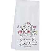 Gift Dish Towels for Best Friend, Christian Gifts for Men and Women, for Friends, Friendship Gift Tea Towels (24 x 16 in)