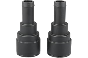 X AUTOHAUX Heater Hose Connector for Cadillac Escalade for Chevrolet Avalanche Silverado Suburban Tahoe for GMC Sierra Yukon 