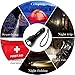 Portable LED Flashlight - Ultra Bright Handheld Flashlight - Outdoor Torch Tactical Light with Adjustable Focus and 5 Modes for Climbing, Hiking or Camping