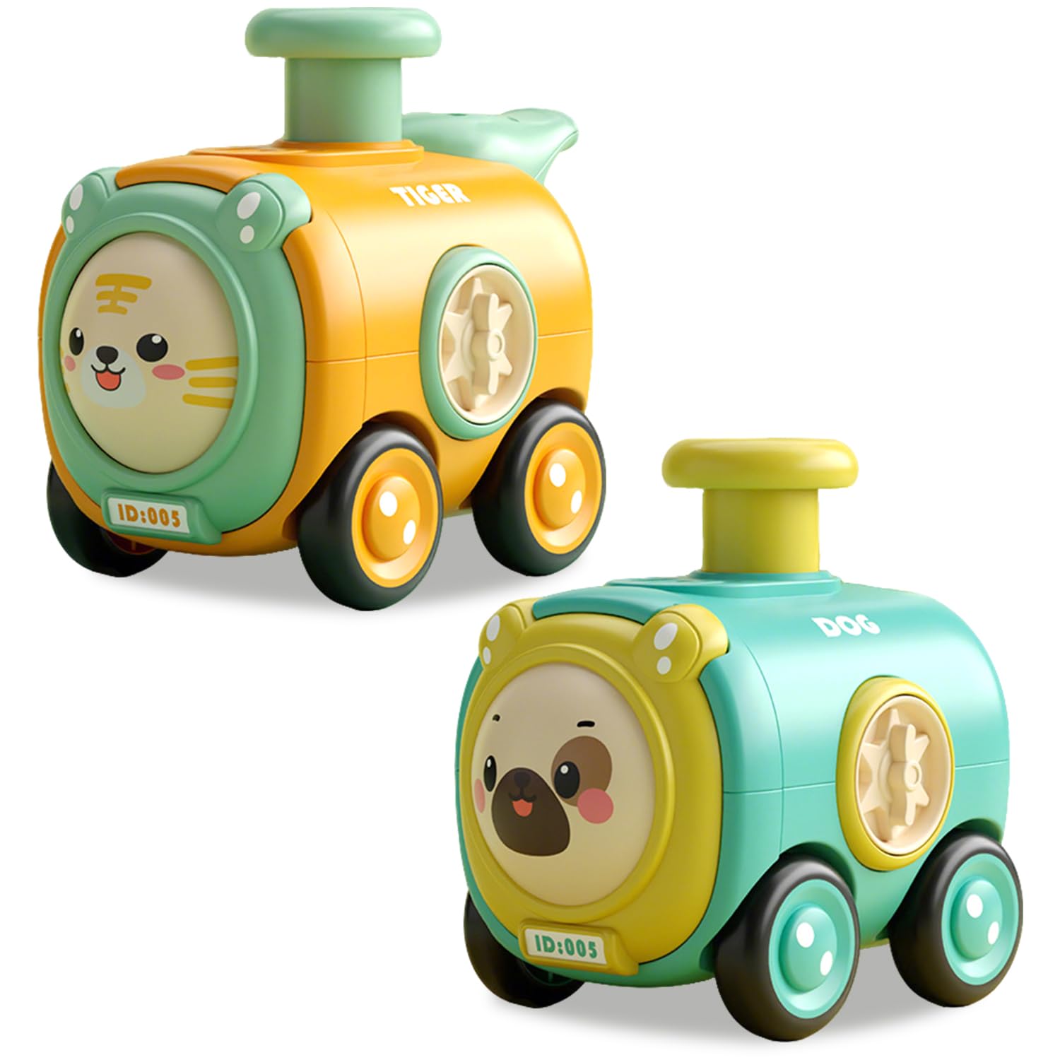 MIFKLMV Toy Cars for 2+ Year Old Boys Pull Back Toy Cars Press and Go Toys Trains Face Changing Car Toys Gift for Baby Girls Boys Birthday Present Gifts for Age 2 3 4 5 Year Olds