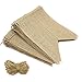 JUSLIN 2 sets of triangle burlap Banner