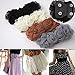 Women's Fashion Flower Elastic Stretch Waist Belt Wide Stretch Waistbands
