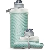 HydraPak Flux - Collapsible Backpacking Water Bottle (750ml, 1L, 1.5L) - BPA Free, Ultra Light, Spill-Proof Twist Cap
