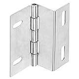 GBGS 6 Pcs 4" Offset Door Hinge,3 Fold Hinge for