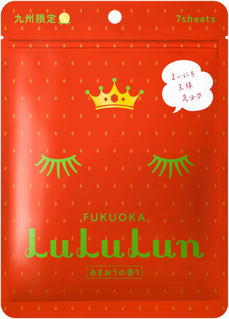 LULULUN Premium AMAOU Strawberry 7 pcs X 5 bags Limited Edition