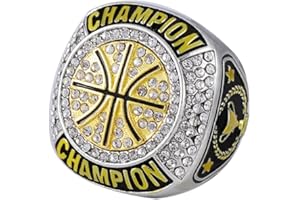 guancrown Basketball Championship Ring Trophy Award Gift Tournament Champions or Finalists Champion Ring