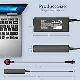 VUOHOEG 90W Dell OptiPlex Charger 19.5V 4.62A 4.5x3.0mm MFF Desktop AC Adapter view 7