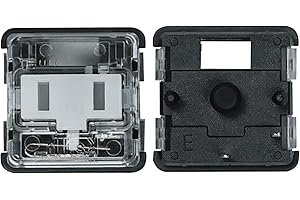 COISUIM Kailh PG1350 Choc V1 Mechanical Keyboard Switch kailh Low Profile switches for Mechanical Gaming Keyboard, 5-Pin Switches (White-35PCS)