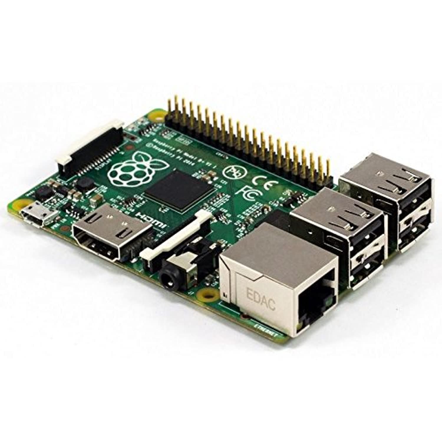 Raspberry Pi B + Desktop - USB Port Card (700MHz Broadcom BCM2835 CPU with 512MB RAM)