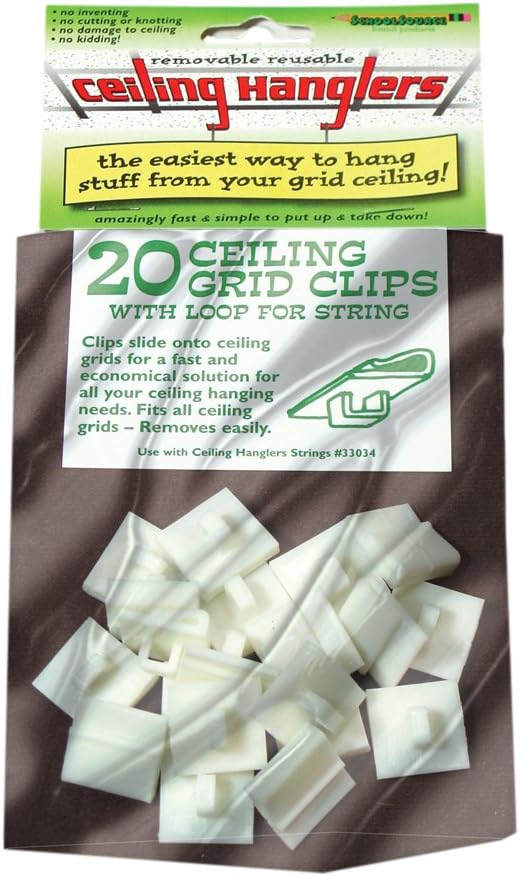 Amazon.com: Stikkiworks Ceiling Hanglers Ceiling Grid ...