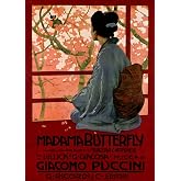 Istituto Fotocromo Italiano Vintage Art Poster,Madama Butterfly - Itialian Opera,50 x 70 cm (19.68 x 27.55 in.)