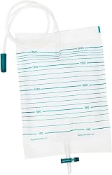 E&E 2000ml Urine Drainage Bags 10pcs Non-Sterile with T-Tap Valve view 1