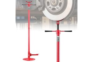VEVOR Underhoist Support Stand, 3/4 Ton (1653 lbs) Capacity Under Hoist Jack Stand, Lifting from 51.97" to 80", Bearing Mount
