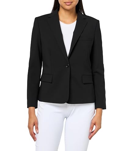 Theory Women's Seer Shrunken Blazer, Navy, 0 at Amazon Women's