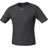 GORE WEAR M Men's Short Sleeved Baselayer, Gore Windstopper