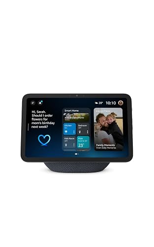 Amazon Echo Show 8 (newest model), Vibrant HD 8.7" display with spatial audio, Graphite, with Alexa+ Early Access