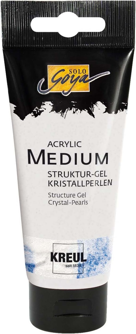 Solo Goya - Acrylic Structure Gel, Kristallperlen 100 Ml, 100 ml (Pack of 1)