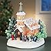 Winter Church Christmas Village Decoration