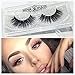 Mink 3D Lashes Eyelash Strips Dream Long Thick Dramatic Look Handmade Reusable False Eyelashes For Makeup 1 Pair Package (Dramatic)