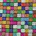 200Pcs/200g Mosaic Tiles Decoration Crafts 10MM Rectangle Mixed Color Glass