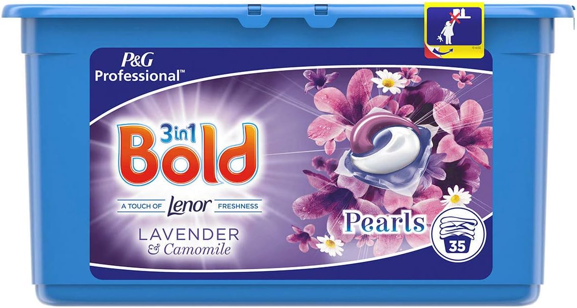Bold Professional Washing Capsules Laundry Loads, Lavender and Camomile, 105-Count, 35 Count (Pack of 3) - Image 4