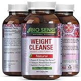 Keto Fat Burners Pure Raspberry Ketones + Green Coffee Bean + Garcinia Cambogia + Green Tea Extract Supplement - Appetite Suppressant for Men & Women - Natural Weight Loss Pills by Bio Sense