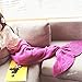 Feiuruhf Knitted Mermaid Tail Blanket for Adults Teens, Kids Crochet Snuggle Mermaid, All Seasons Sleeping Blanket (Pink)