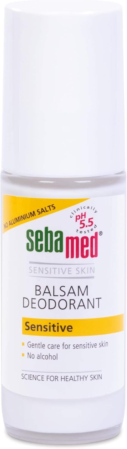 Sebamed Sensitive Balsam Roll-On Deodorant, 50 ml